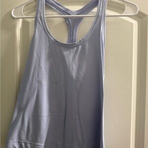 lululemon Women's Light Blue Tank Top